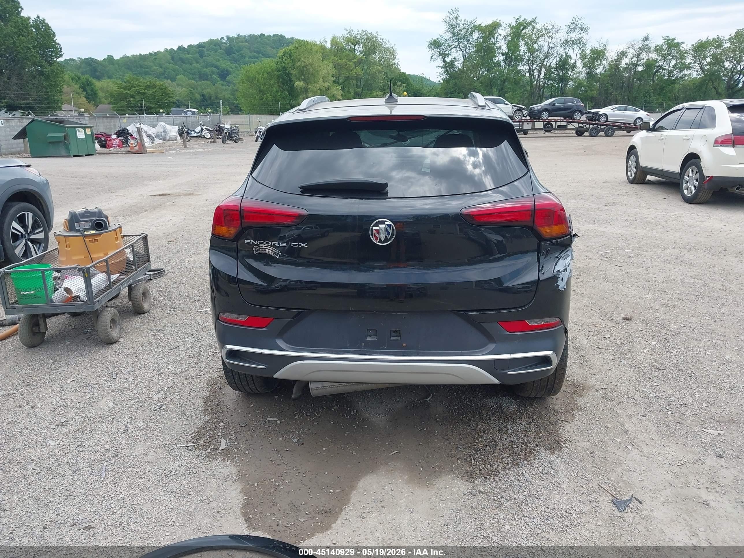 2021 Buick Encore Gx Fwd Essence Black vin: KL4MMFSL6MB046601
