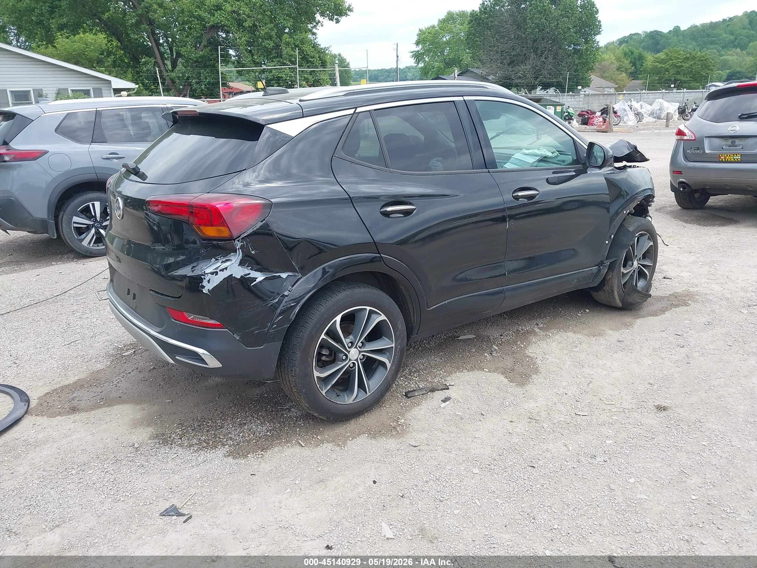 2021 Buick Encore Gx Fwd Essence Black vin: KL4MMFSL6MB046601