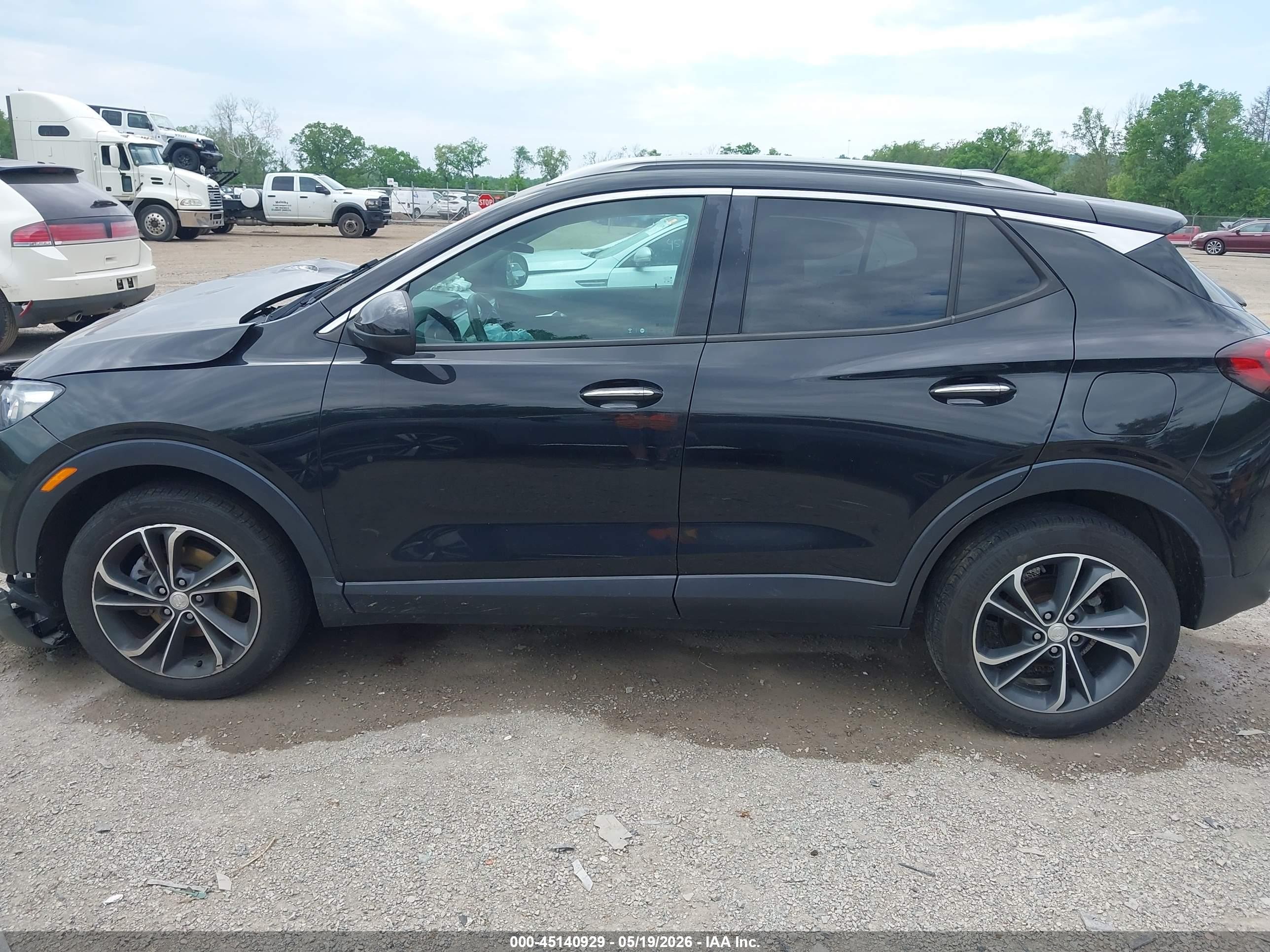 2021 Buick Encore Gx Fwd Essence Black vin: KL4MMFSL6MB046601