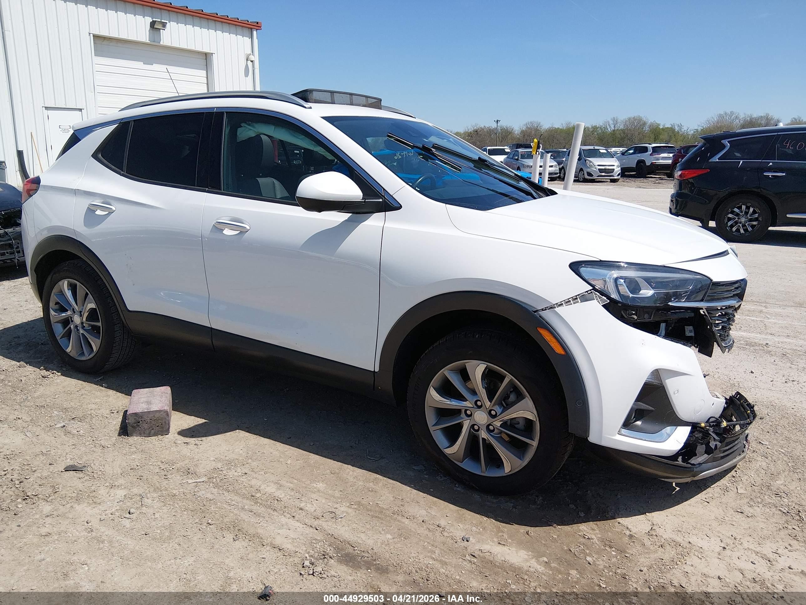 2020 Buick Encore Gx Awd Essence White vin: KL4MMGSL7LB113730