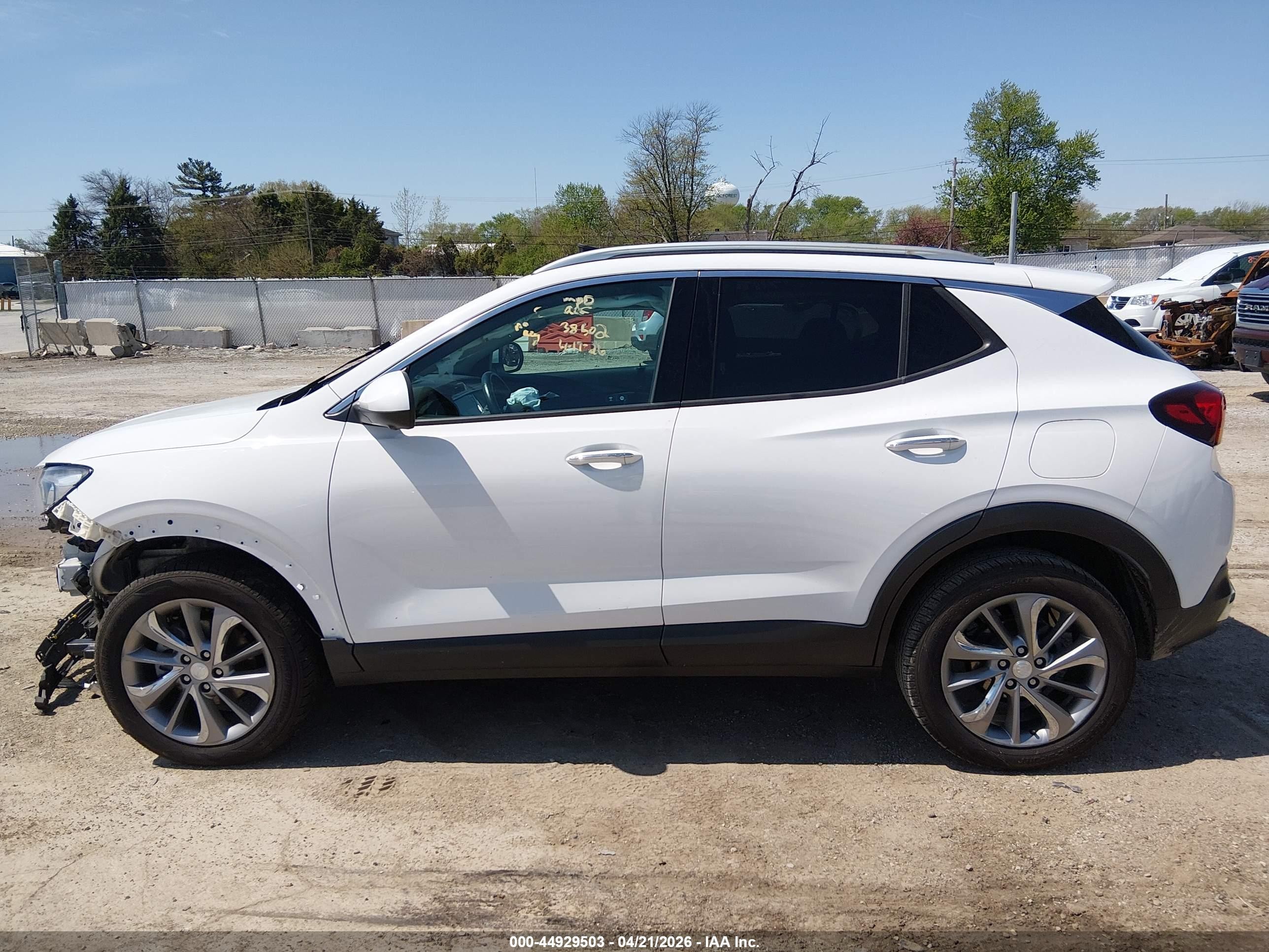 2020 Buick Encore Gx Awd Essence White vin: KL4MMGSL7LB113730