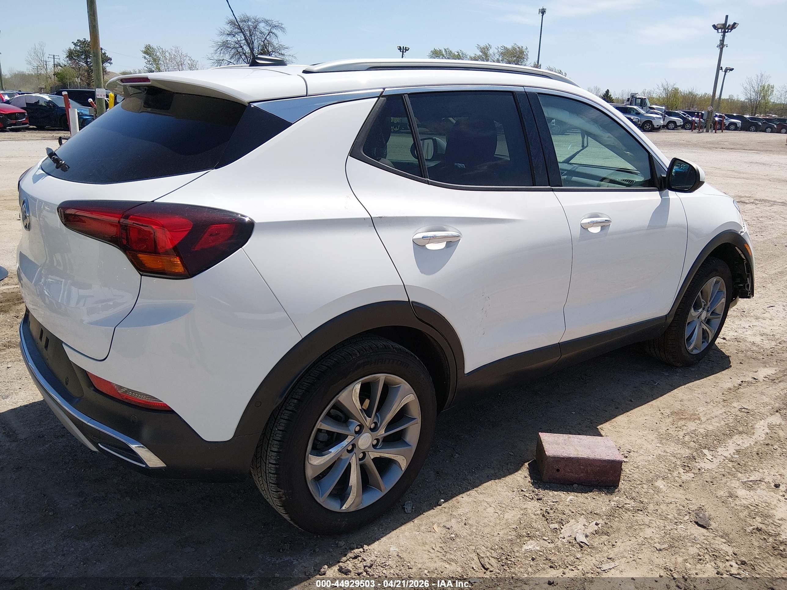 2020 Buick Encore Gx Awd Essence White vin: KL4MMGSL7LB113730