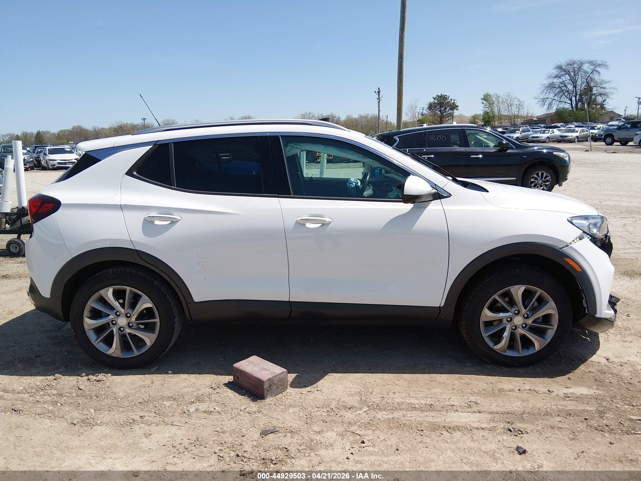 2020 Buick Encore Gx Awd Essence White vin: KL4MMGSL7LB113730