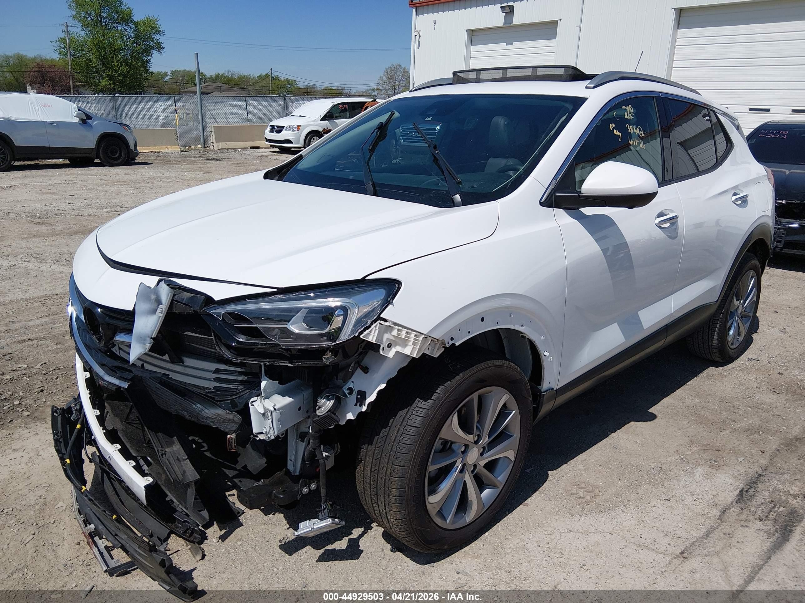 2020 Buick Encore Gx Awd Essence White vin: KL4MMGSL7LB113730