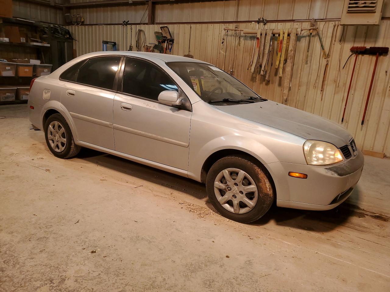 2004 Suzuki Forenza S Silver vin: KL5JD52Z14K048088