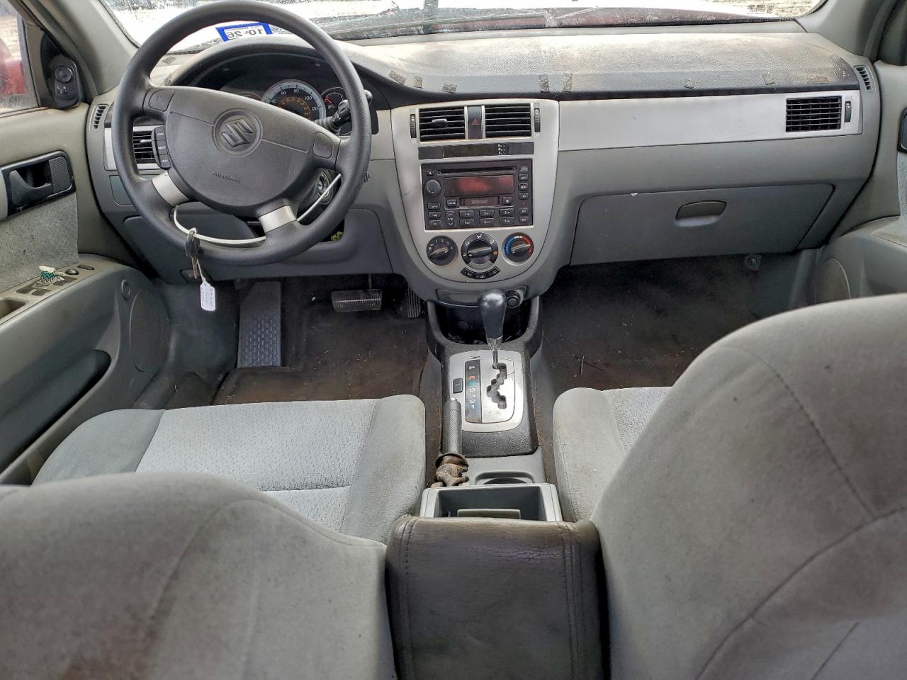 2004 Suzuki Forenza S Maroon vin: KL5JD52Z74K943620