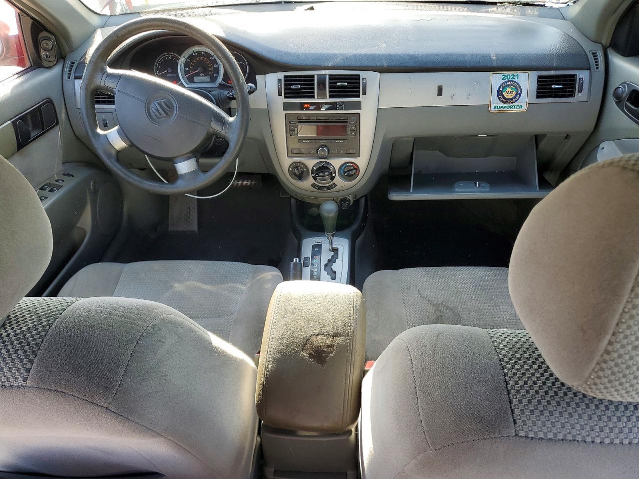 2006 Suzuki Forenza Red vin: KL5JD56Z06K424325