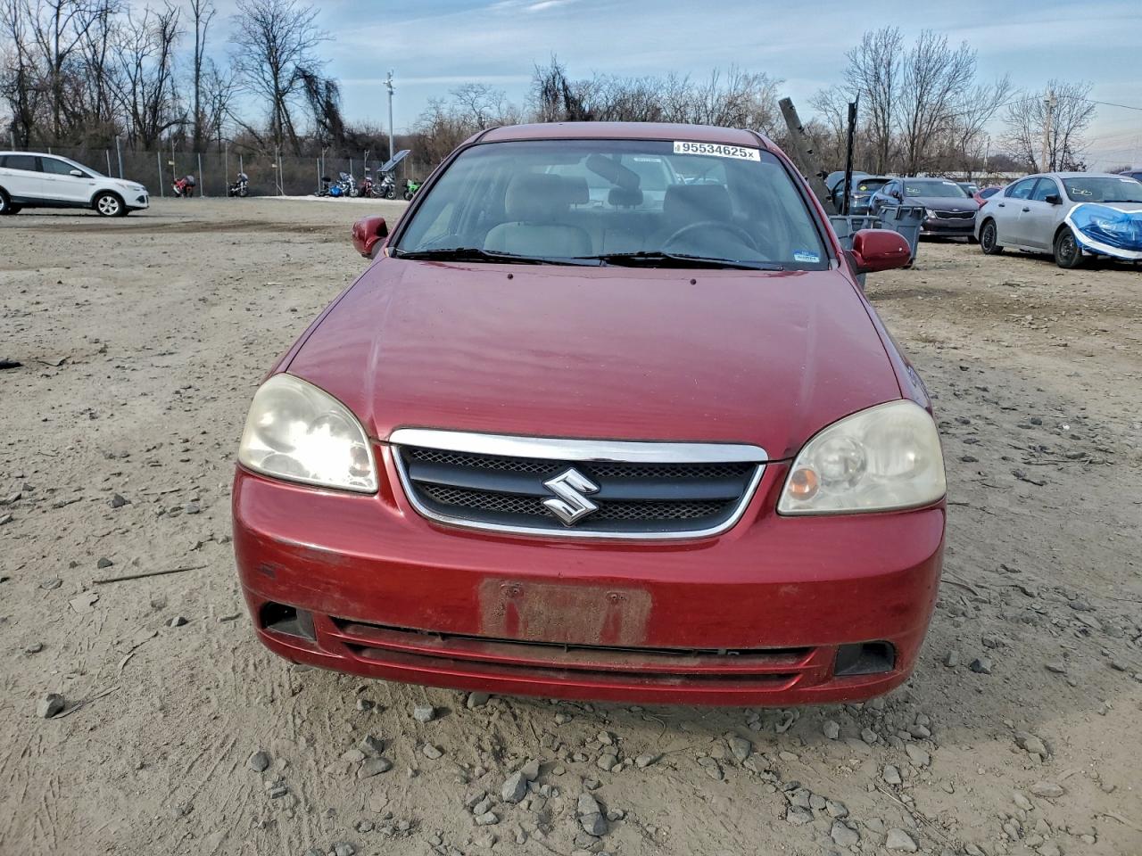 2006 Suzuki Forenza Red vin: KL5JD56Z16K293616