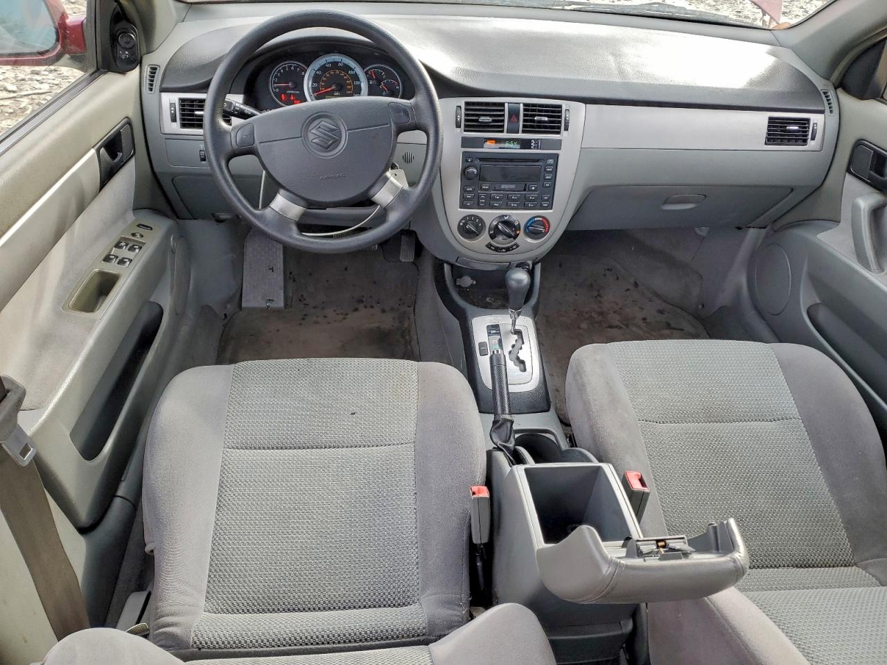2006 Suzuki Forenza Red vin: KL5JD56Z16K293616