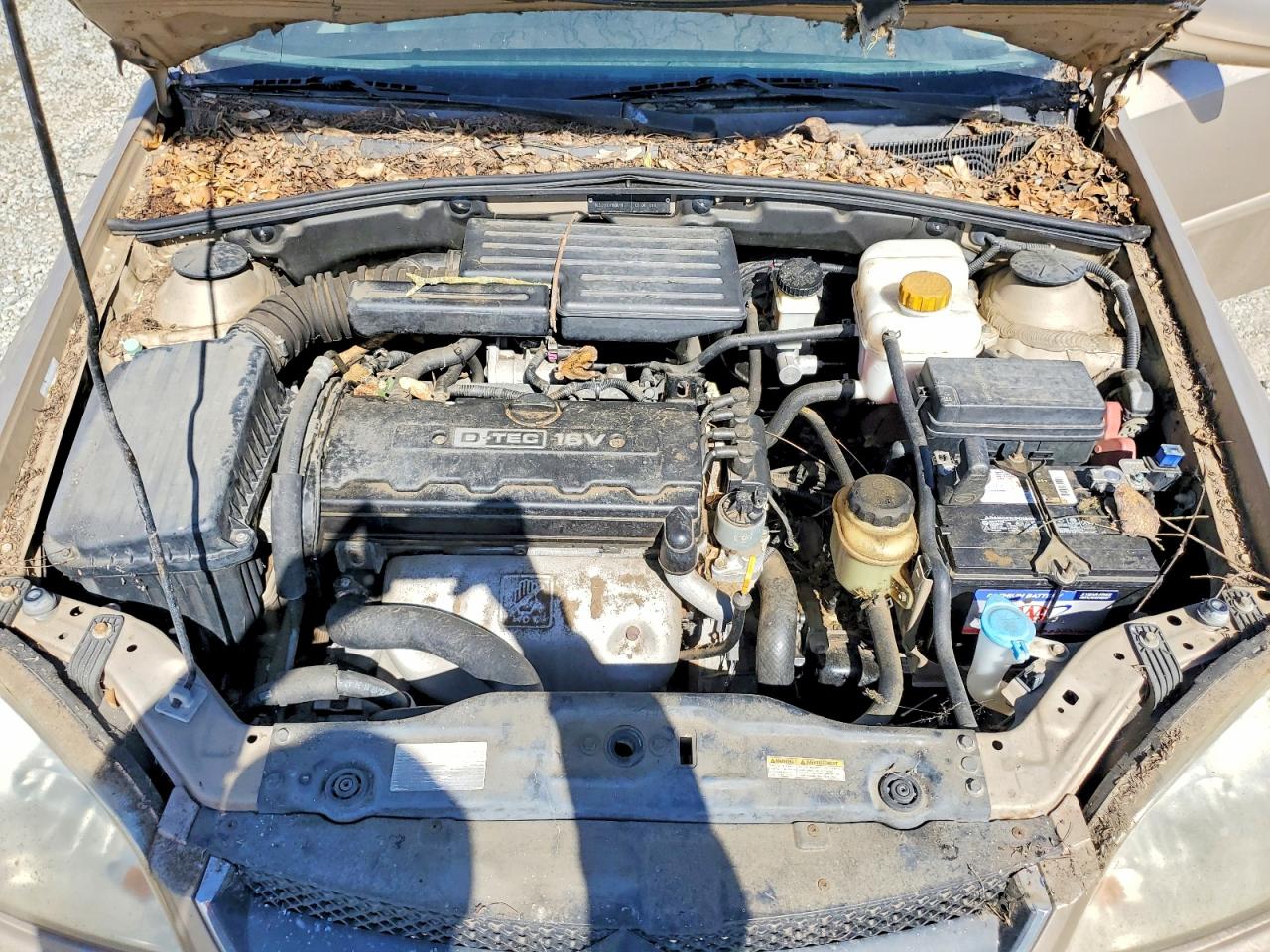 2007 Suzuki Forenza Золотой vin: KL5JD56Z17K636779