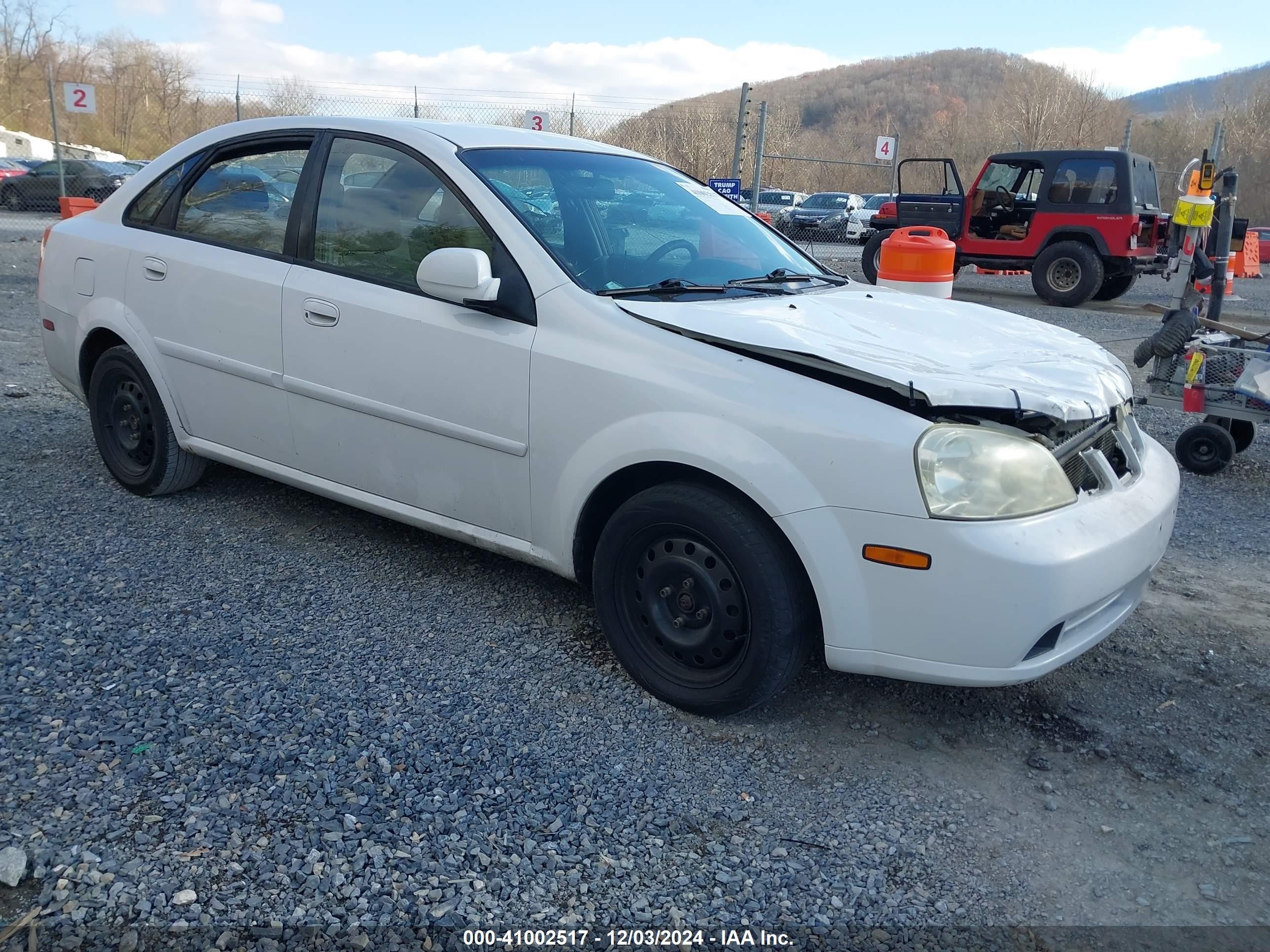Price & History 2005 Suzuki Forenza S 2.0l I-4 Dohc, 126hp vin