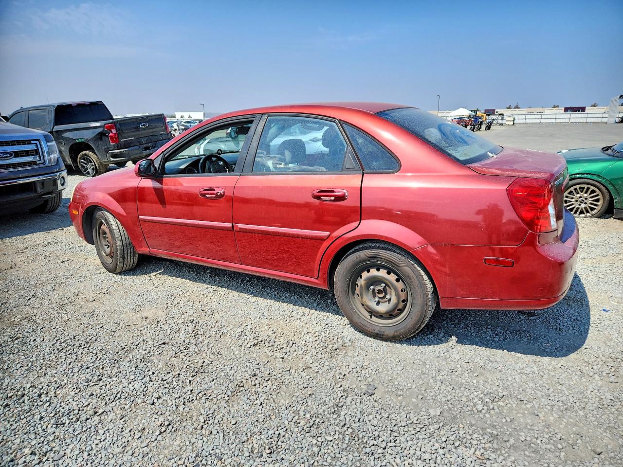 2008 Suzuki Forenza Base Red vin: KL5JD56Z38K901543