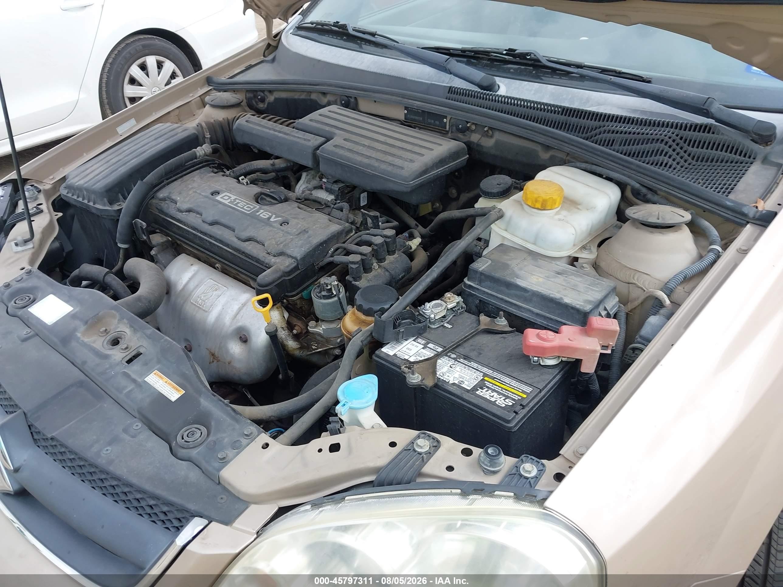 2007 Suzuki Forenza Abs/convenience Champagne vin: KL5JD56Z47K552214