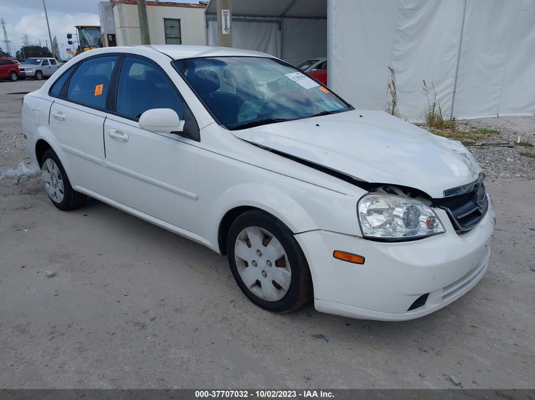 2008 Suzuki Forenza Convenience/popular/ Белый vin: KL5JD56Z48K971293