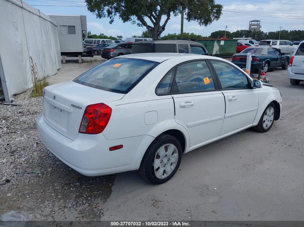 2008 Suzuki Forenza Convenience/popular/ White vin: KL5JD56Z48K971293