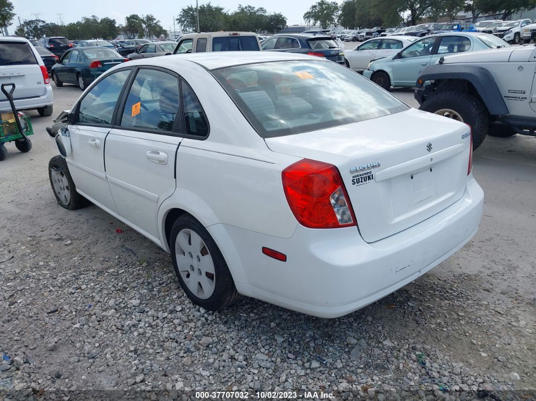 2008 Suzuki Forenza Convenience/popular/ White vin: KL5JD56Z48K971293