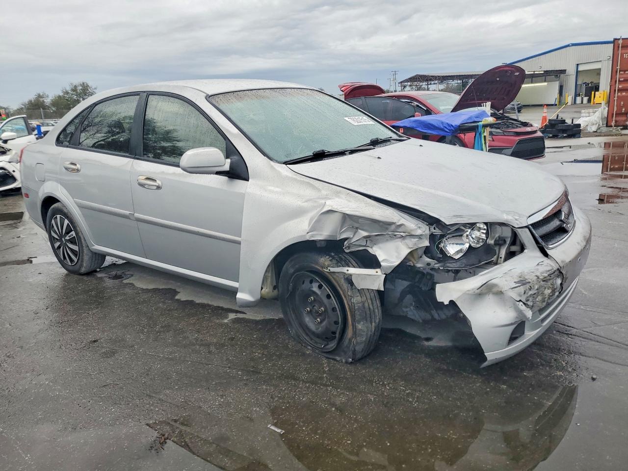 2007 Suzuki Forenza Base Silver vin: KL5JD56Z57K526978