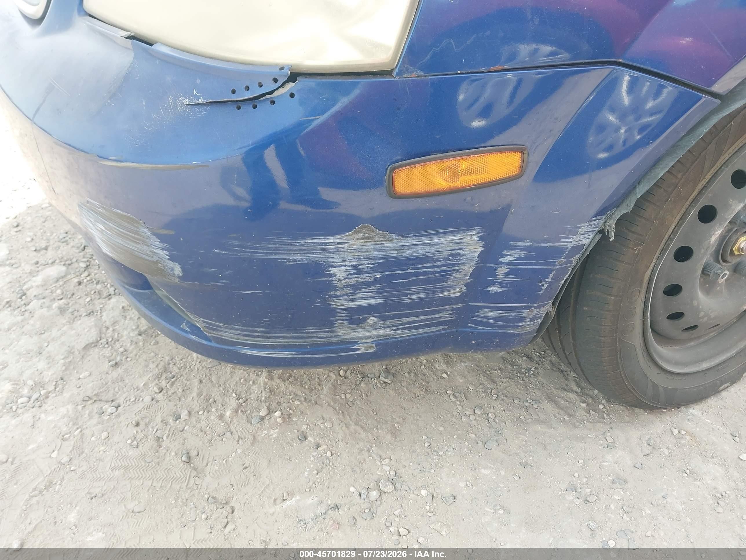 2007 Suzuki Forenza Abs/convenience Blue vin: KL5JD56Z77K610414