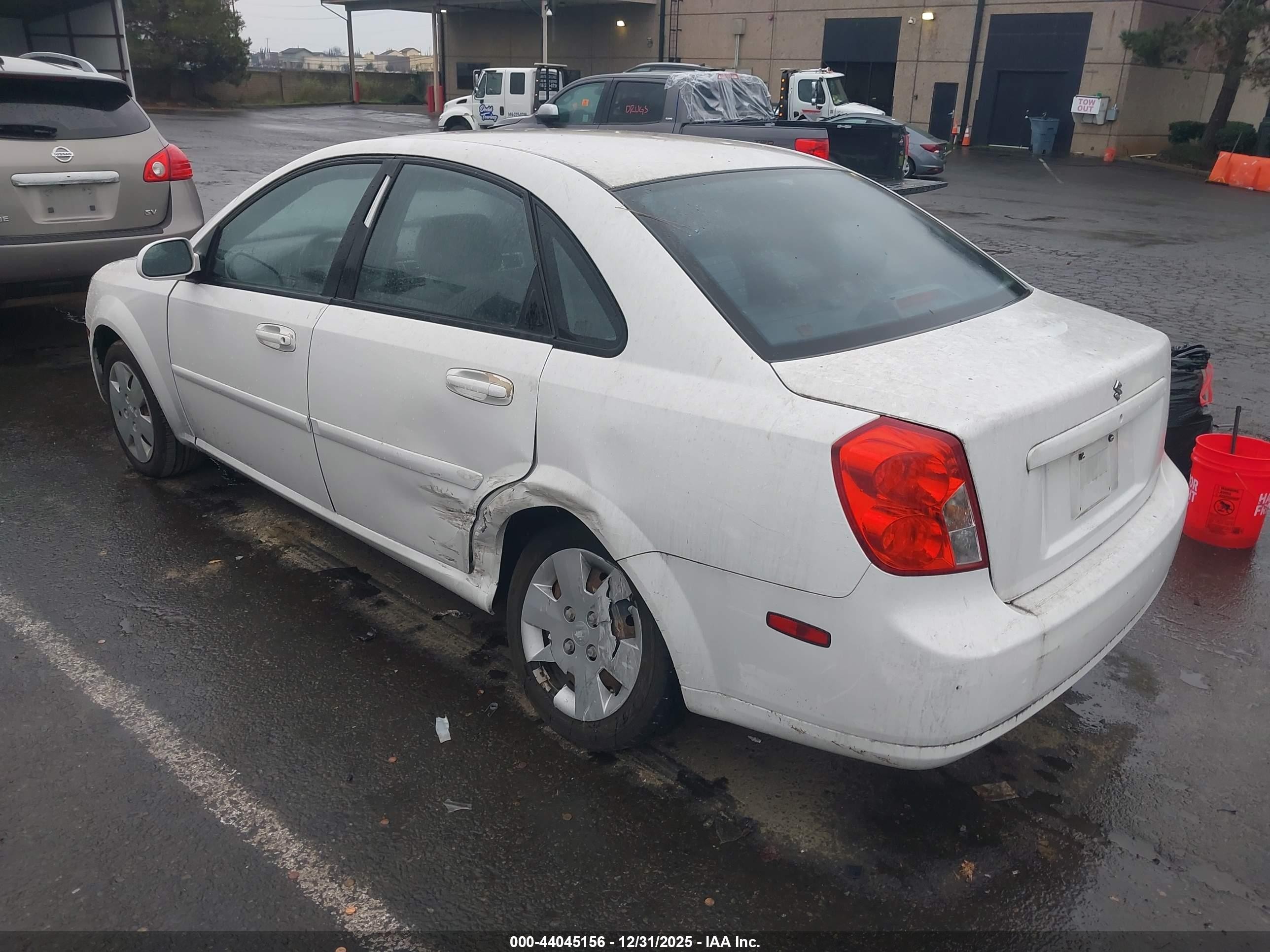 2006 Suzuki Forenza   White vin: KL5JD56Z96K416790