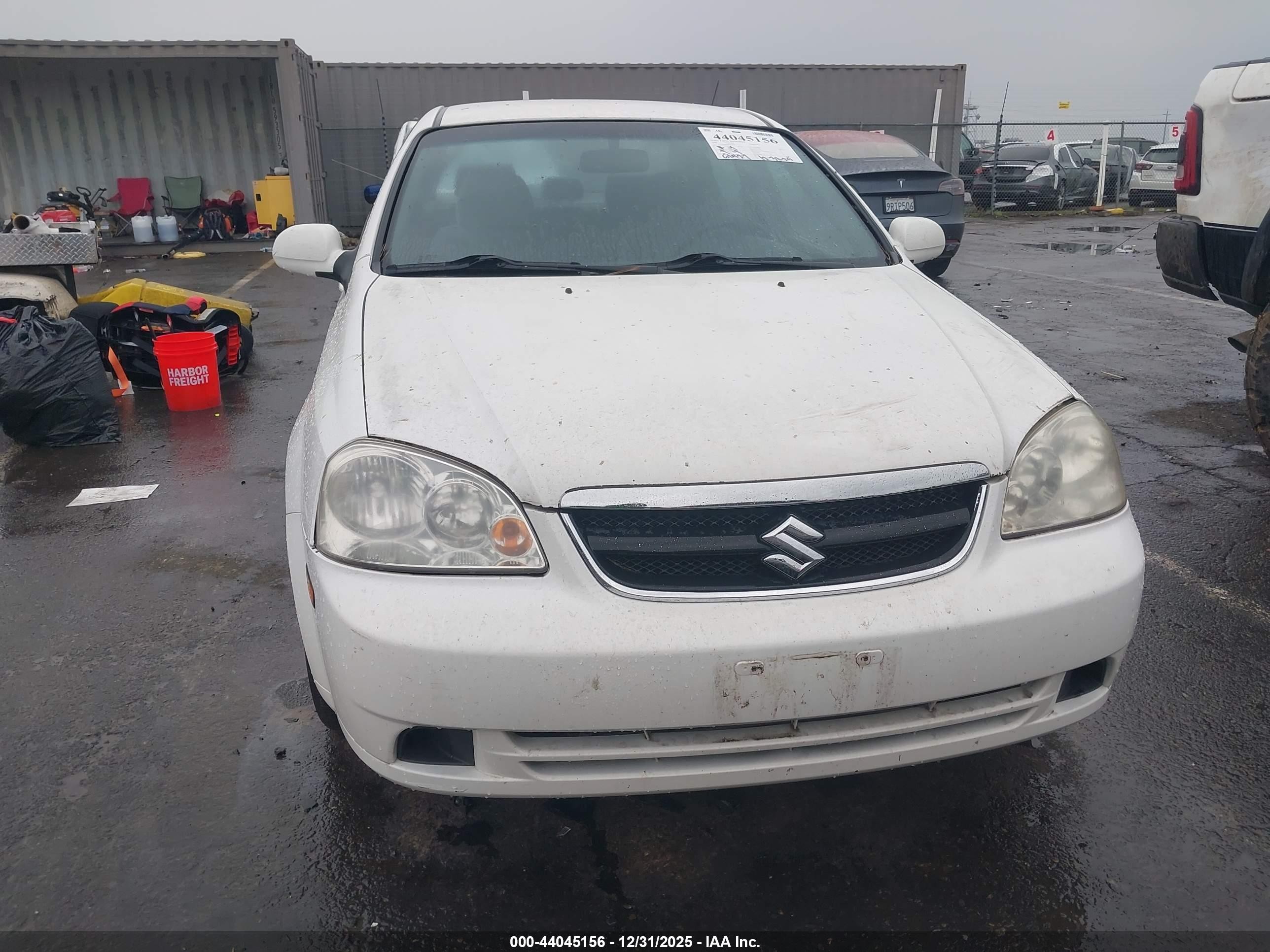 2006 Suzuki Forenza   White vin: KL5JD56Z96K416790