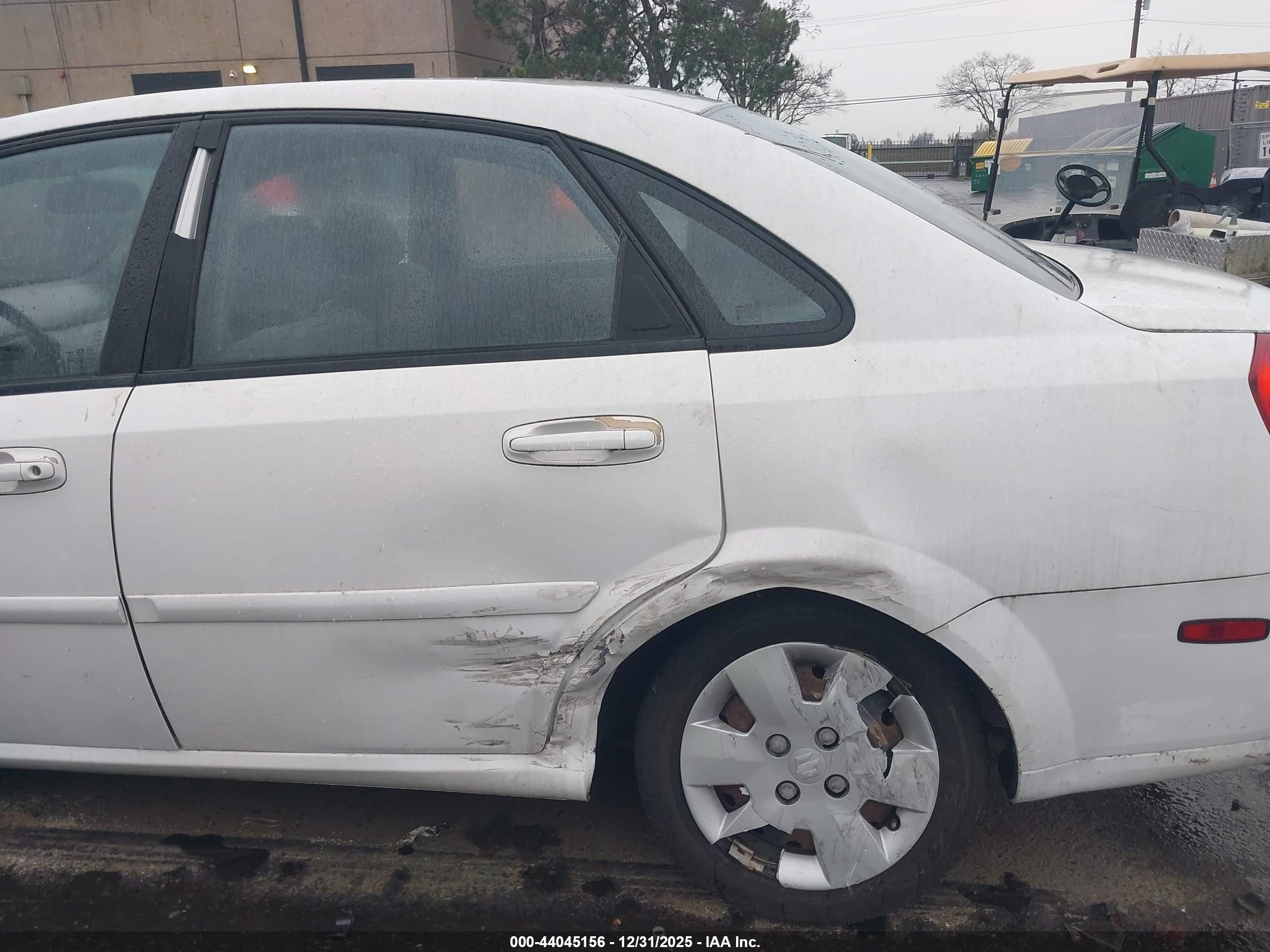 2006 Suzuki Forenza   White vin: KL5JD56Z96K416790