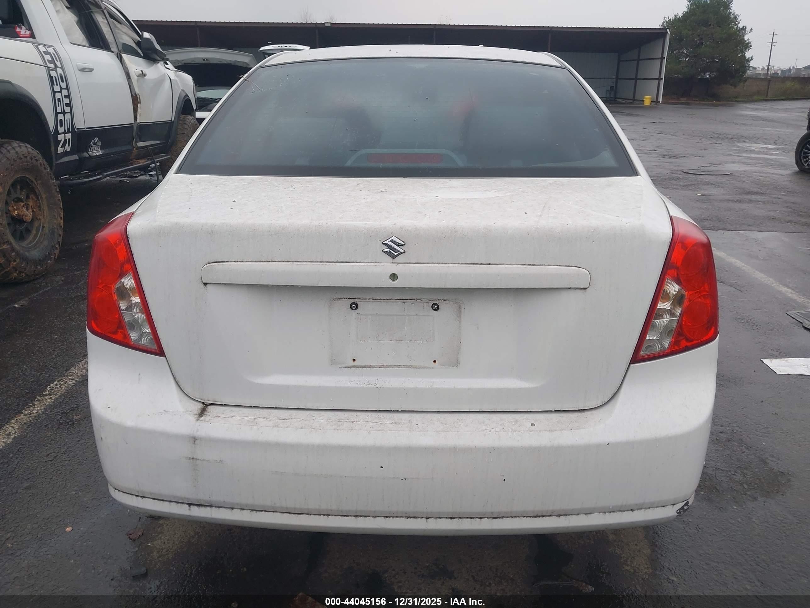 2006 Suzuki Forenza   White vin: KL5JD56Z96K416790