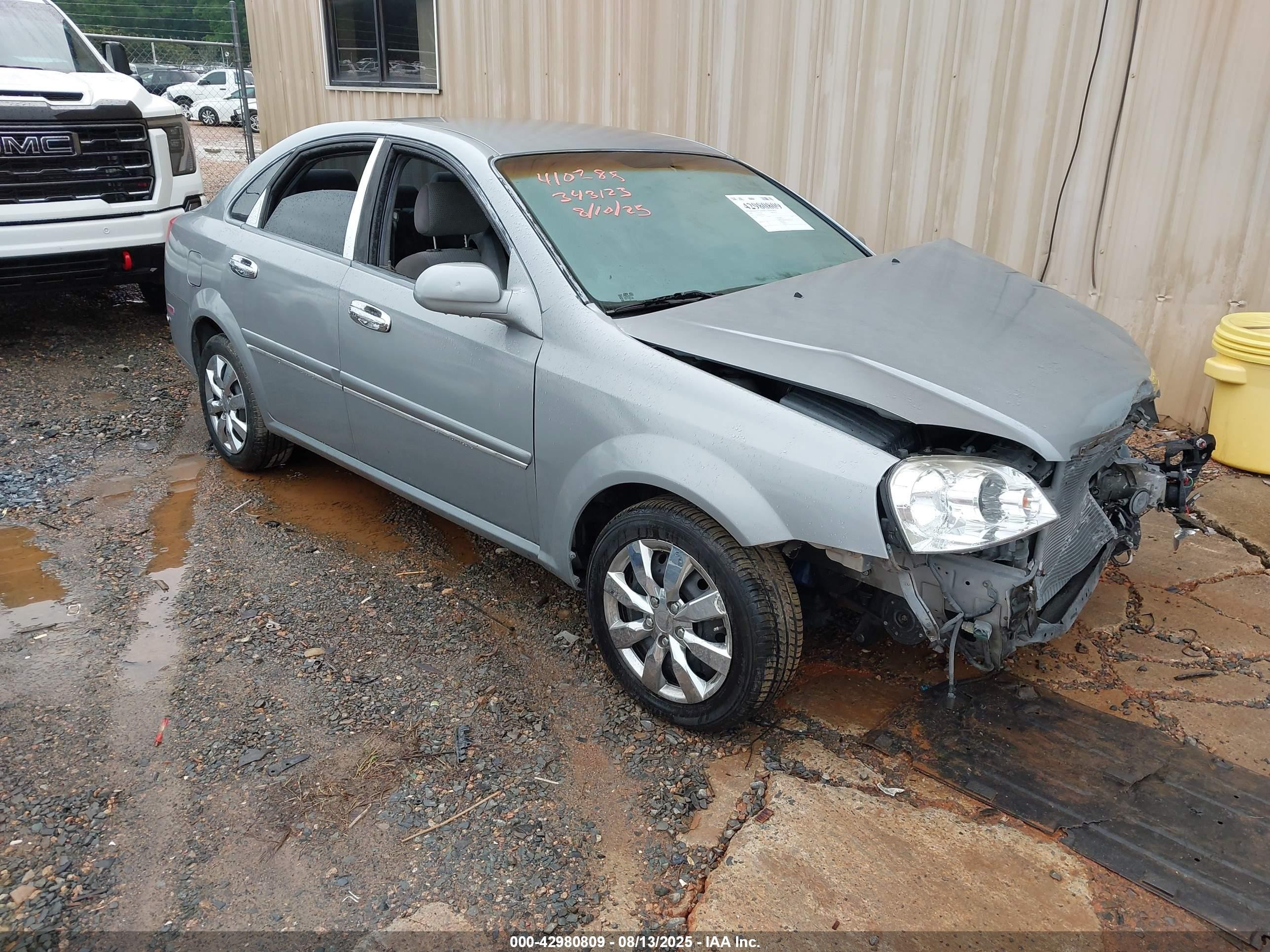 2006 Suzuki Forenza   Серый vin: KL5JD56ZX6K343123