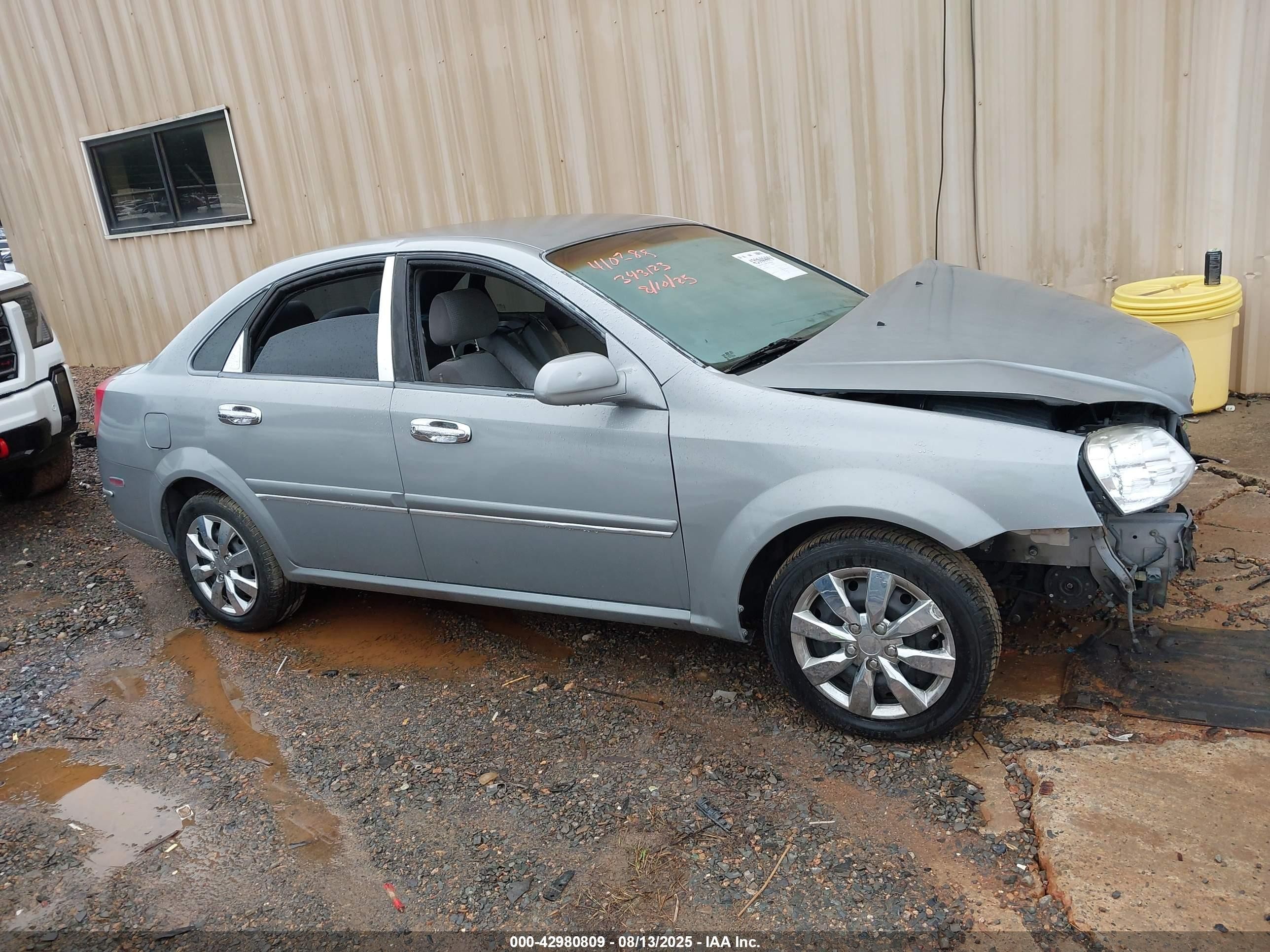 2006 Suzuki Forenza   Серый vin: KL5JD56ZX6K343123