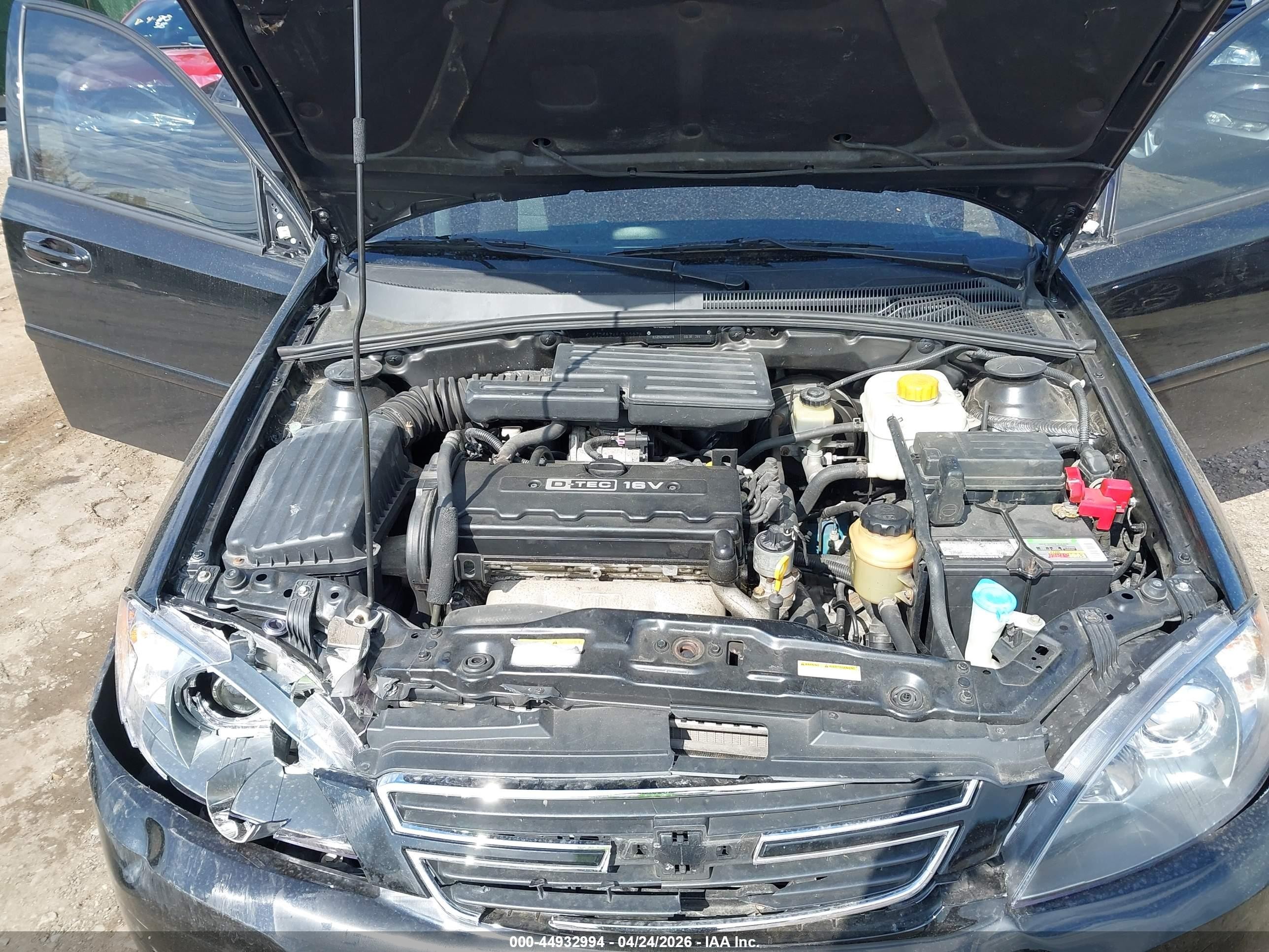 2006 Suzuki Forenza   Black vin: KL5JD56ZX6K393276