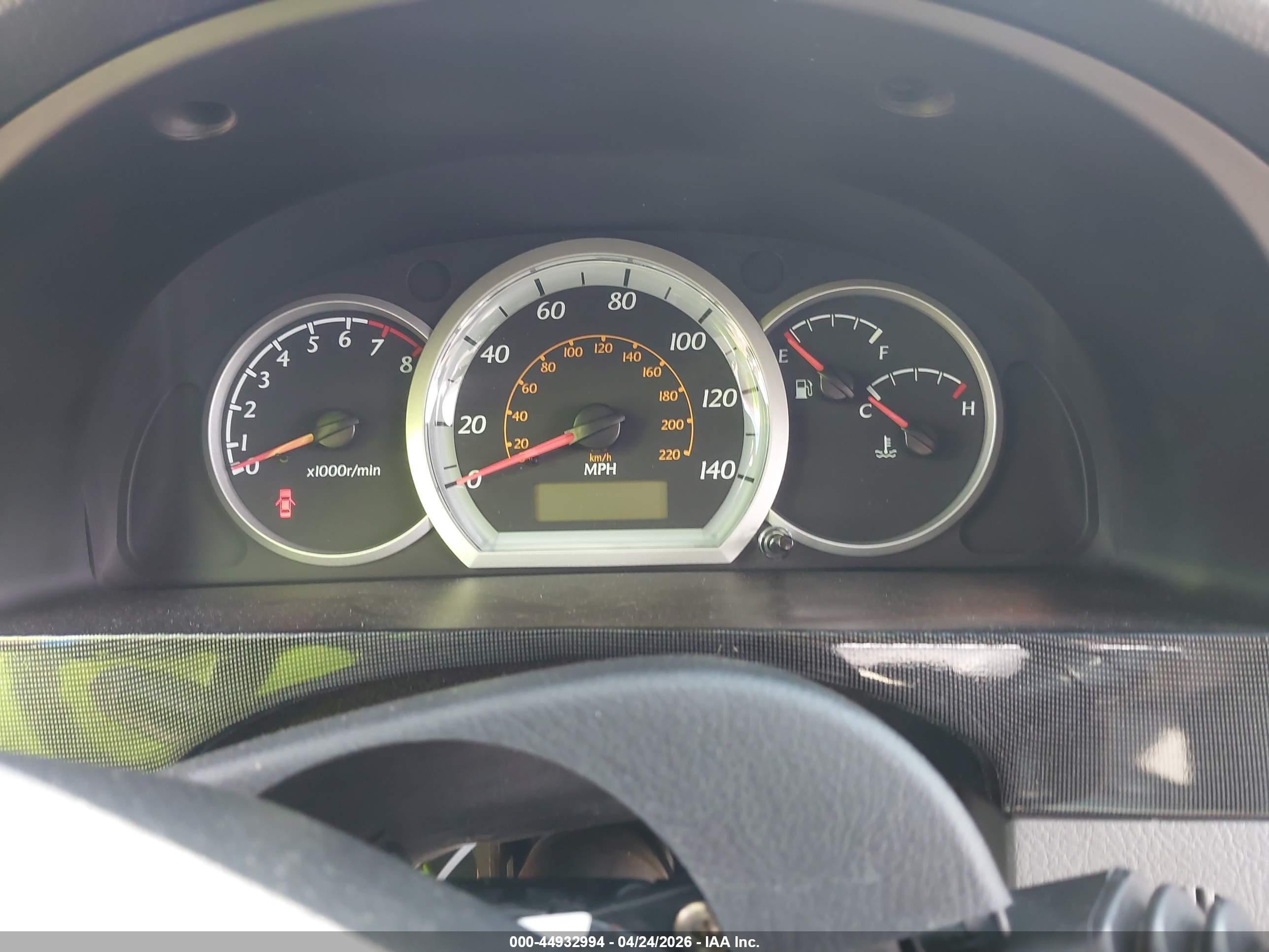 2006 Suzuki Forenza   Black vin: KL5JD56ZX6K393276