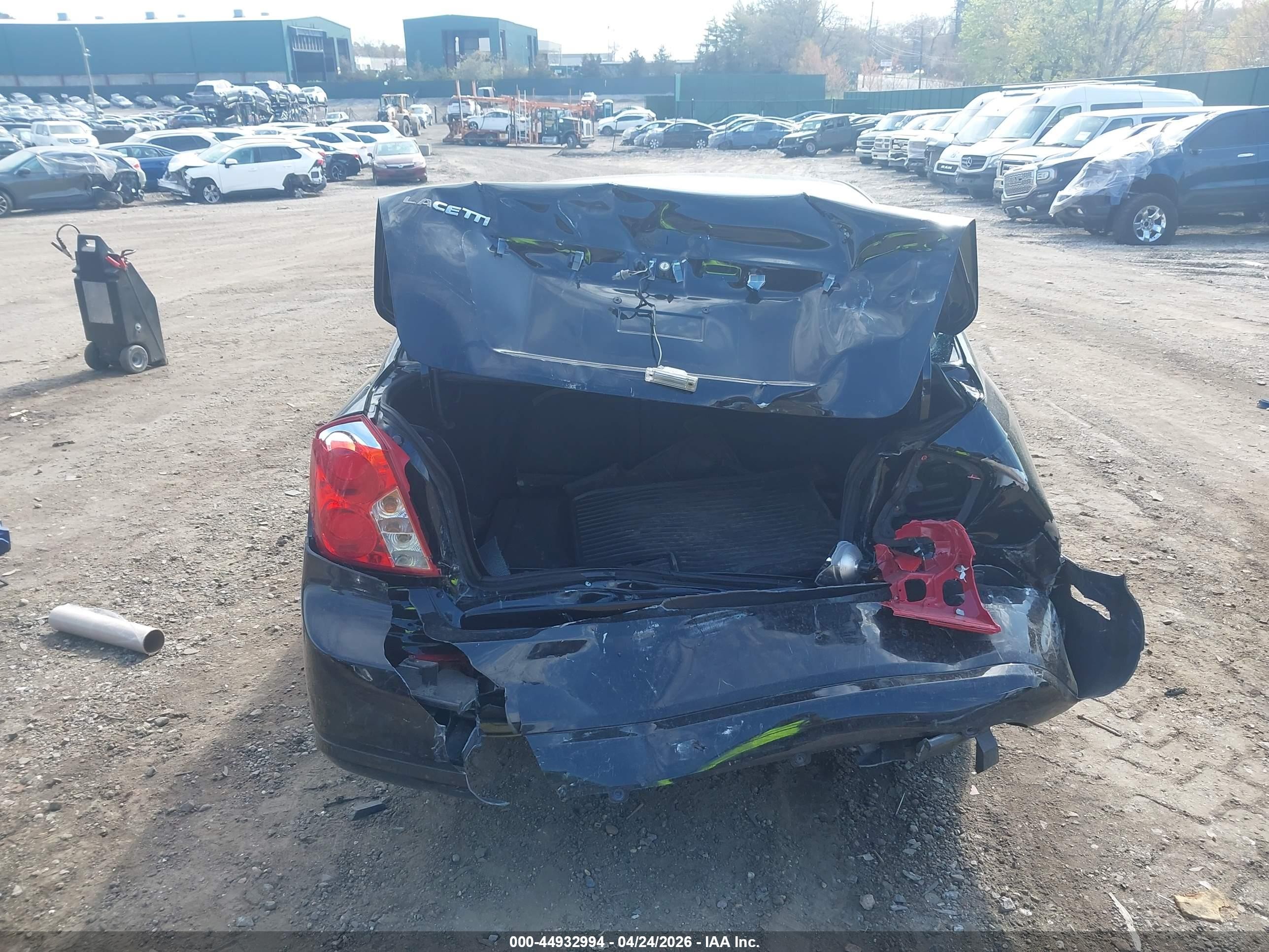 2006 Suzuki Forenza   Black vin: KL5JD56ZX6K393276