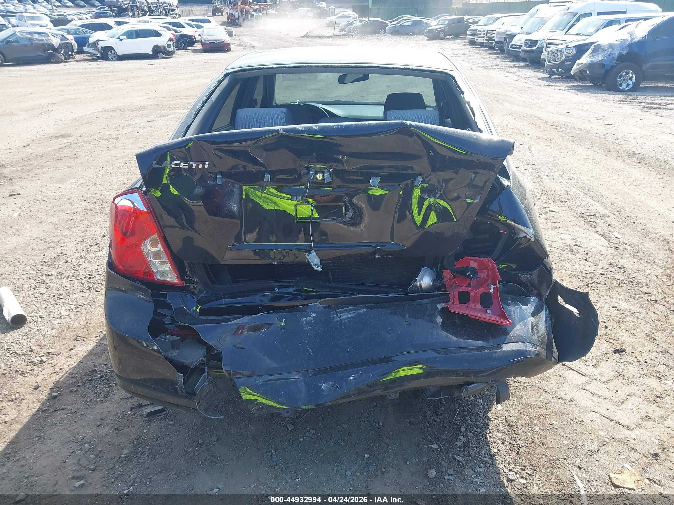 2006 Suzuki Forenza   Black vin: KL5JD56ZX6K393276