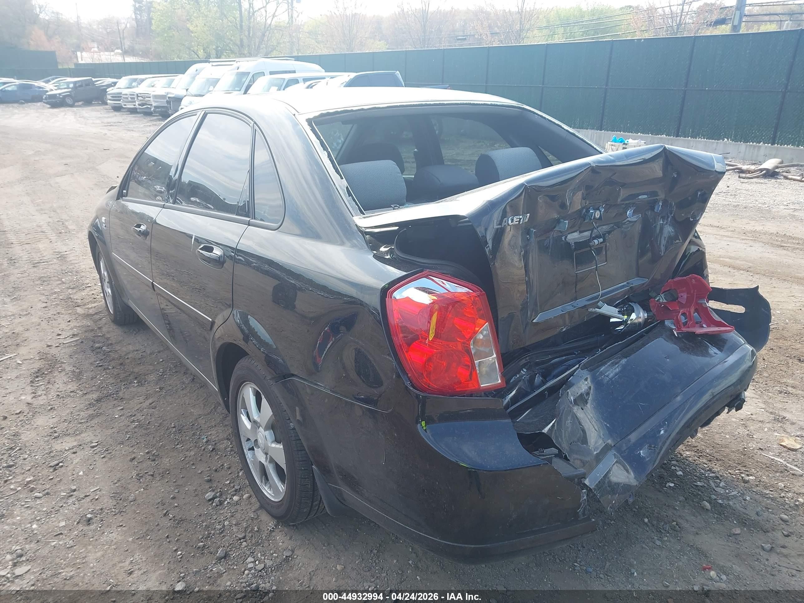 2006 Suzuki Forenza   Black vin: KL5JD56ZX6K393276