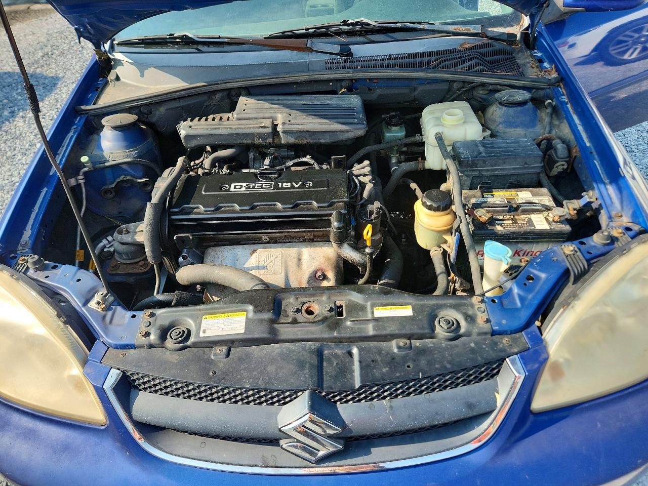 2006 Suzuki Forenza Blue vin: KL5JD56ZX6K417933