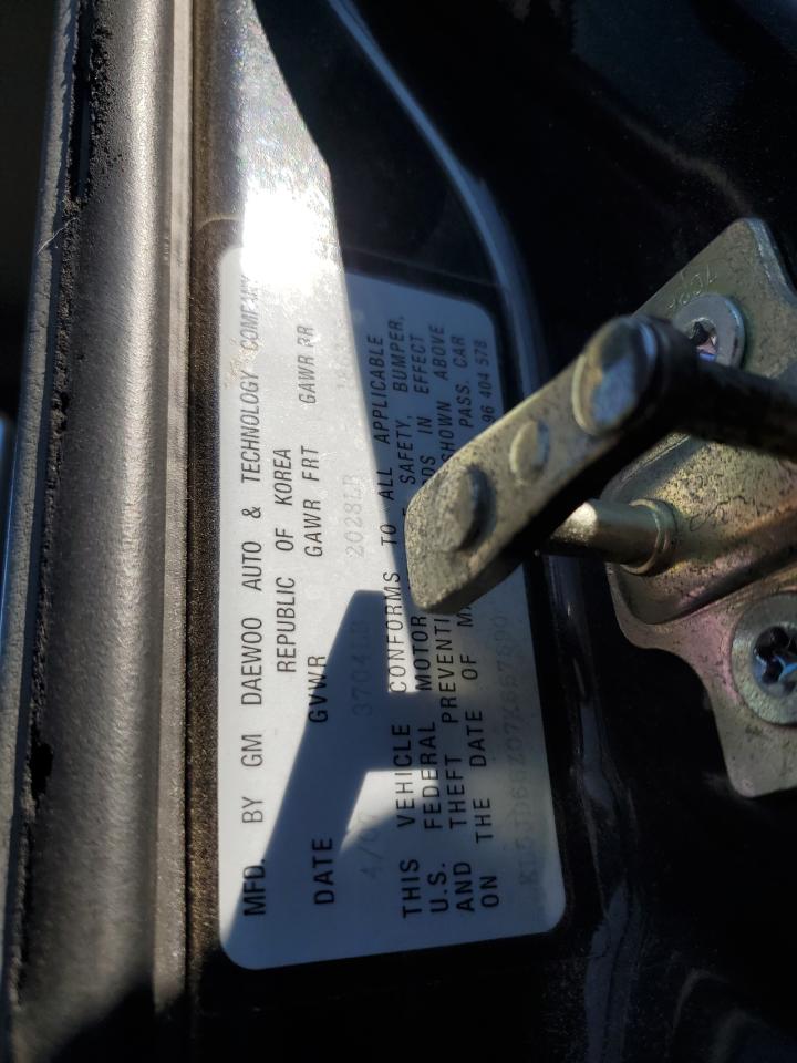 2007 Suzuki Reno Base Черный vin: KL5JD66Z07K667690