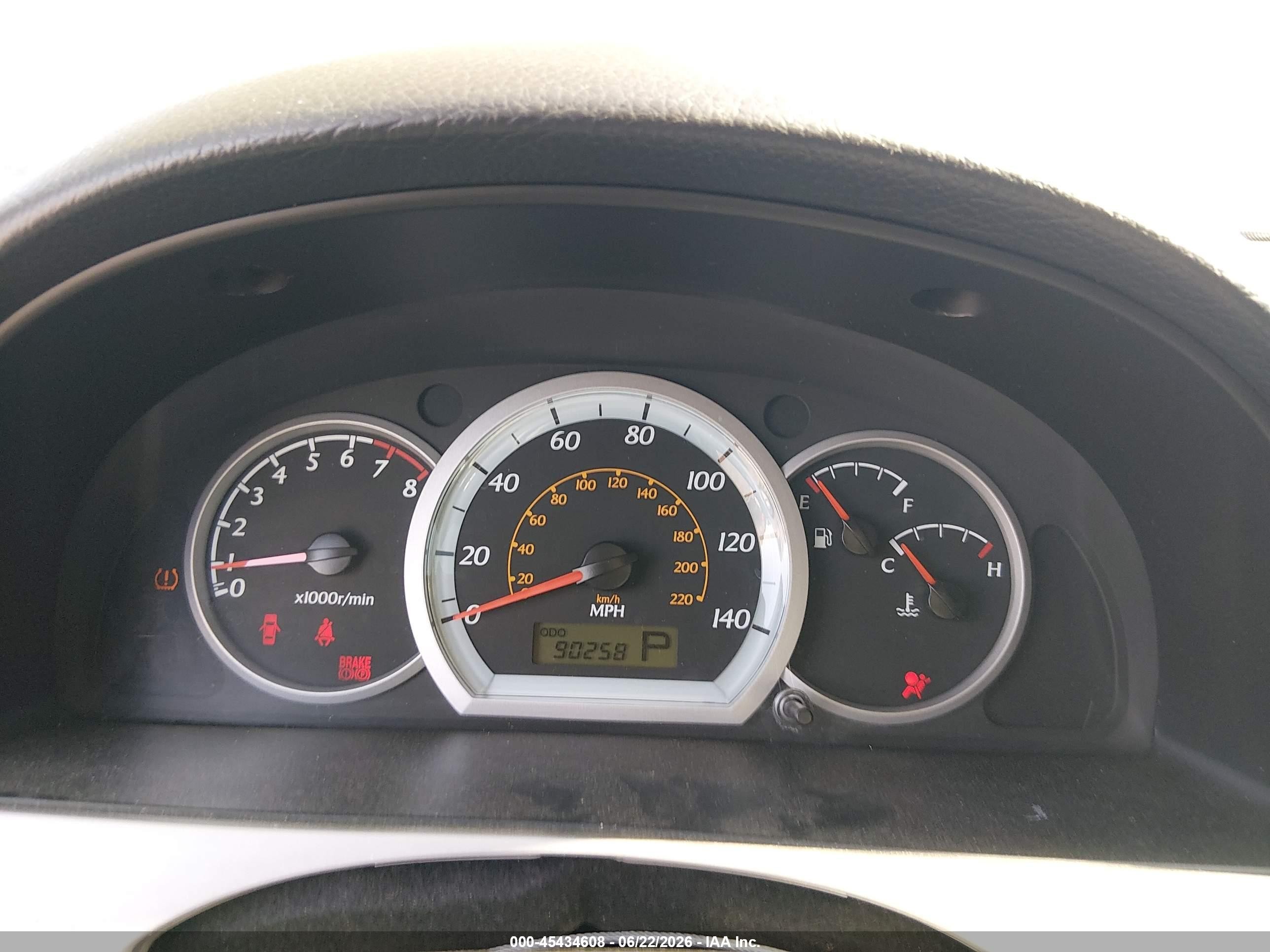 2007 Suzuki Reno Abs Black vin: KL5JD66Z17K540608