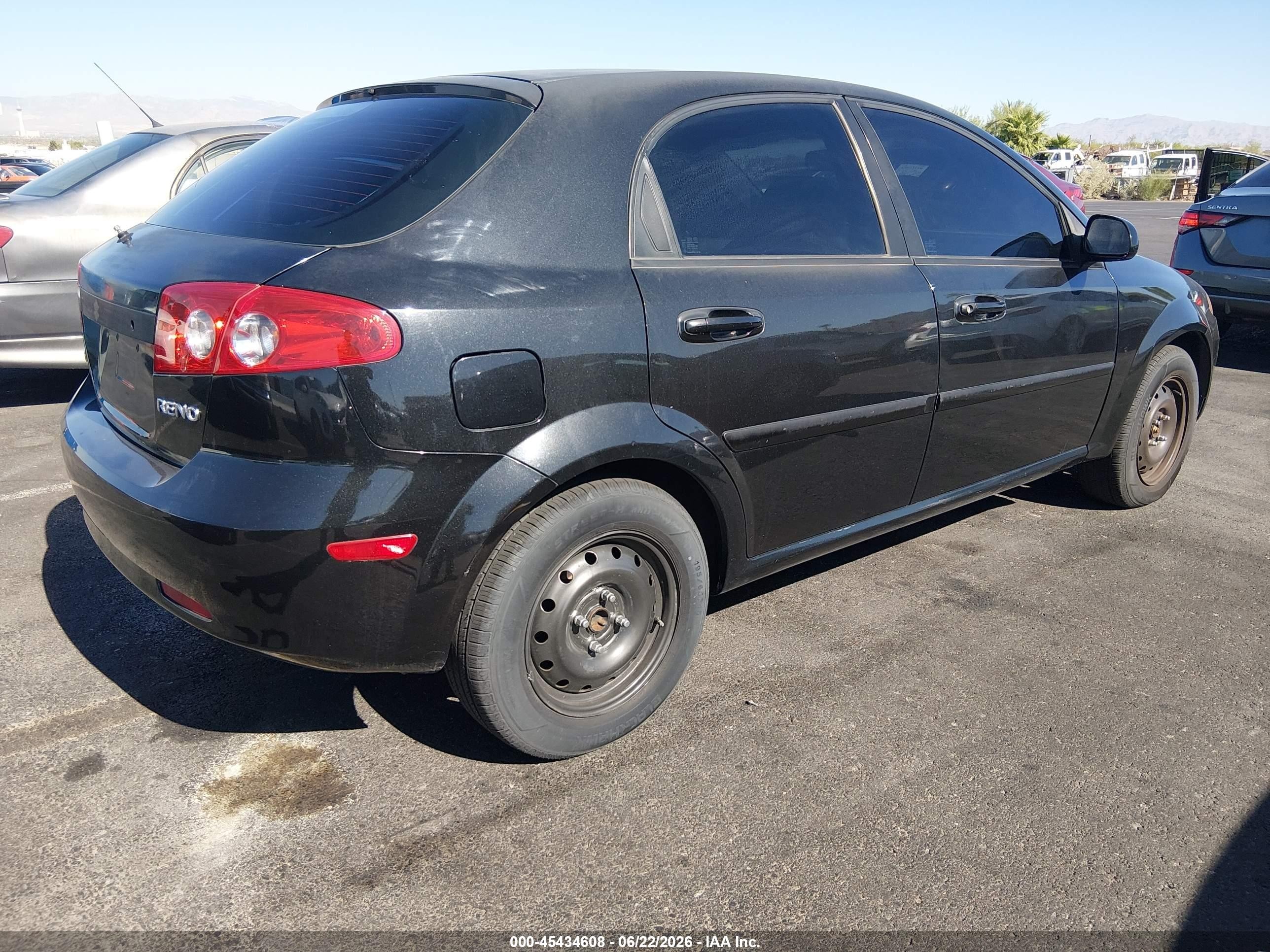 2007 Suzuki Reno Abs Black vin: KL5JD66Z17K540608