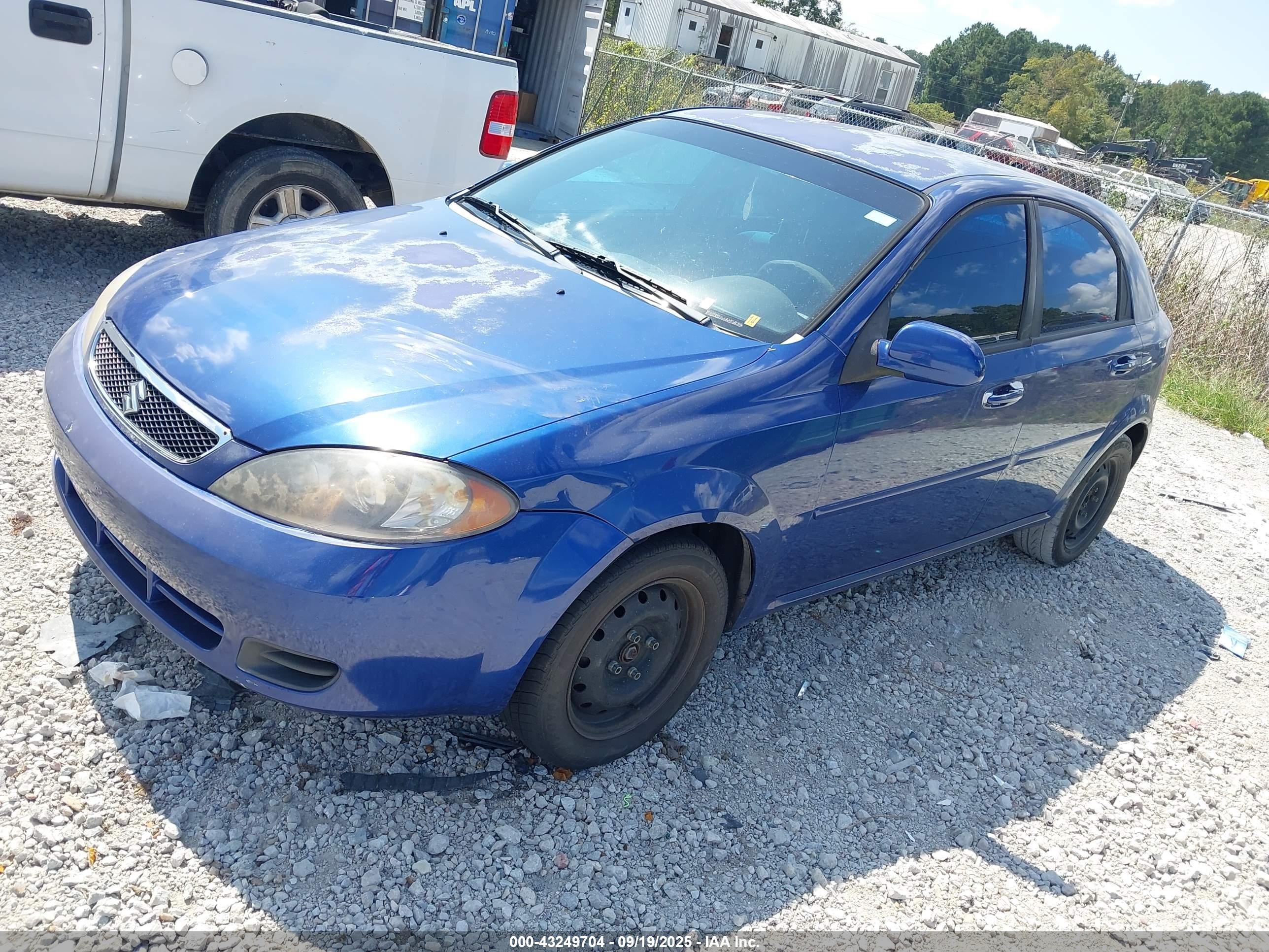 2007 Suzuki Reno Синий vin: KL5JD66Z17K564570