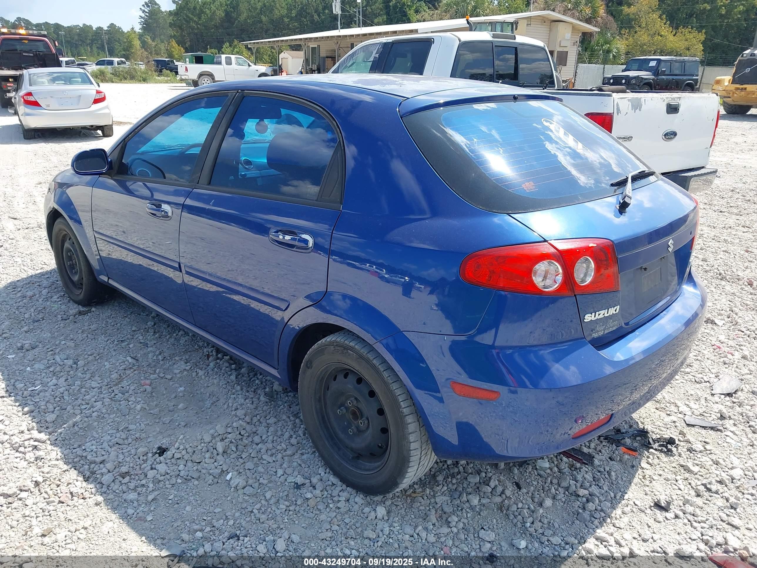 2007 Suzuki Reno Синий vin: KL5JD66Z17K564570