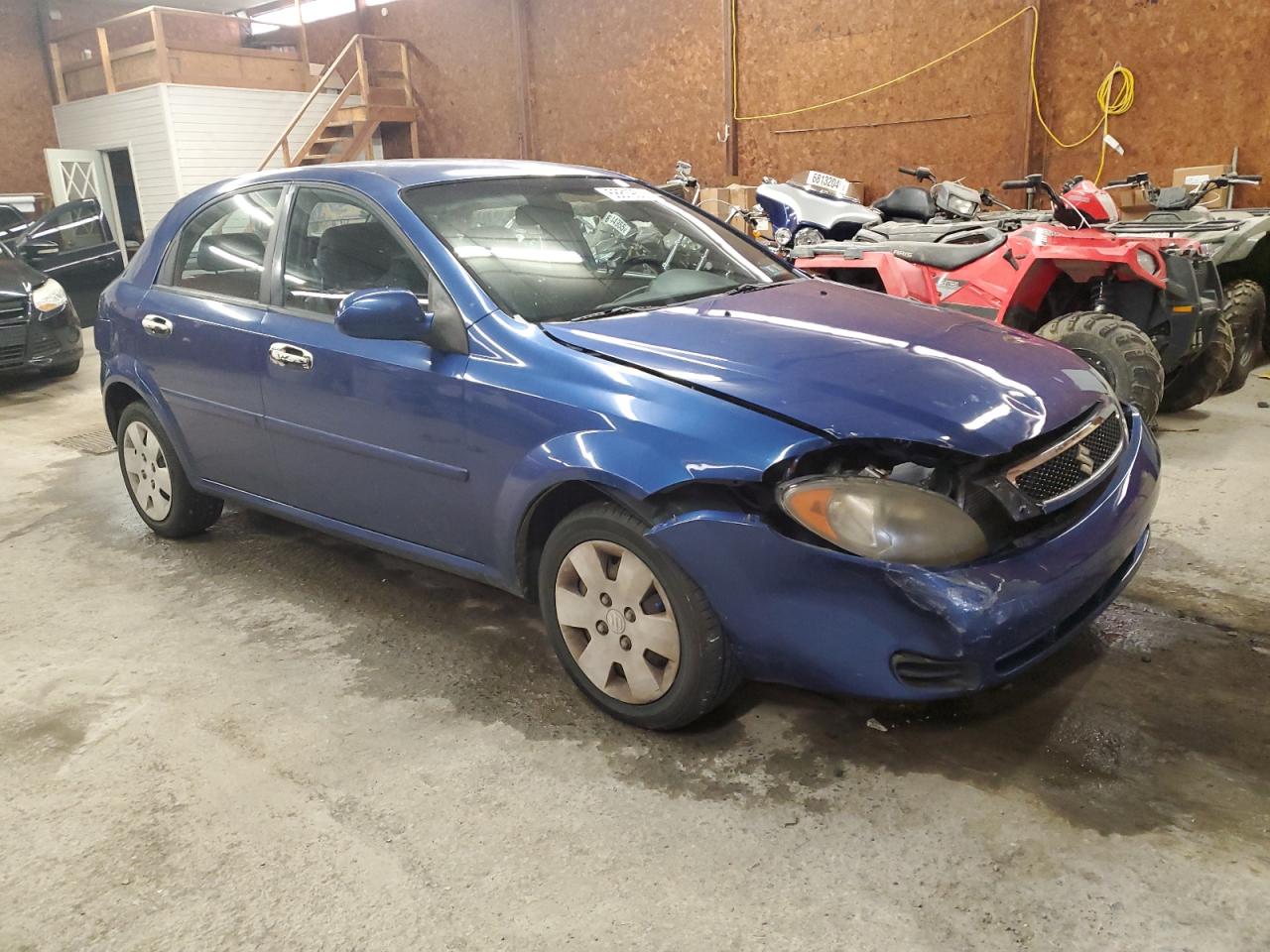 2007 Suzuki Reno Base Blue vin: KL5JD66Z17K596242
