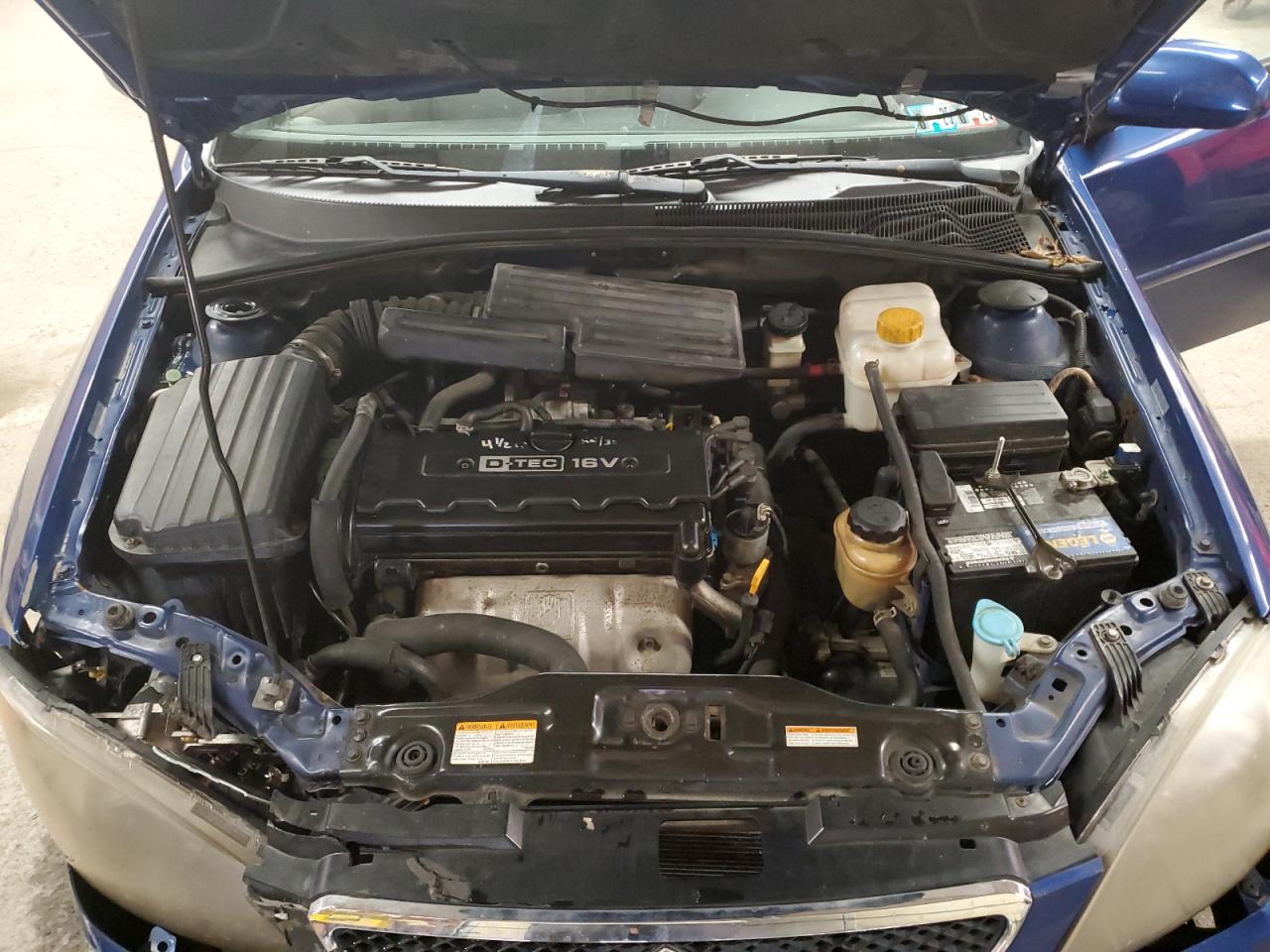 2007 Suzuki Reno Base Blue vin: KL5JD66Z17K596242