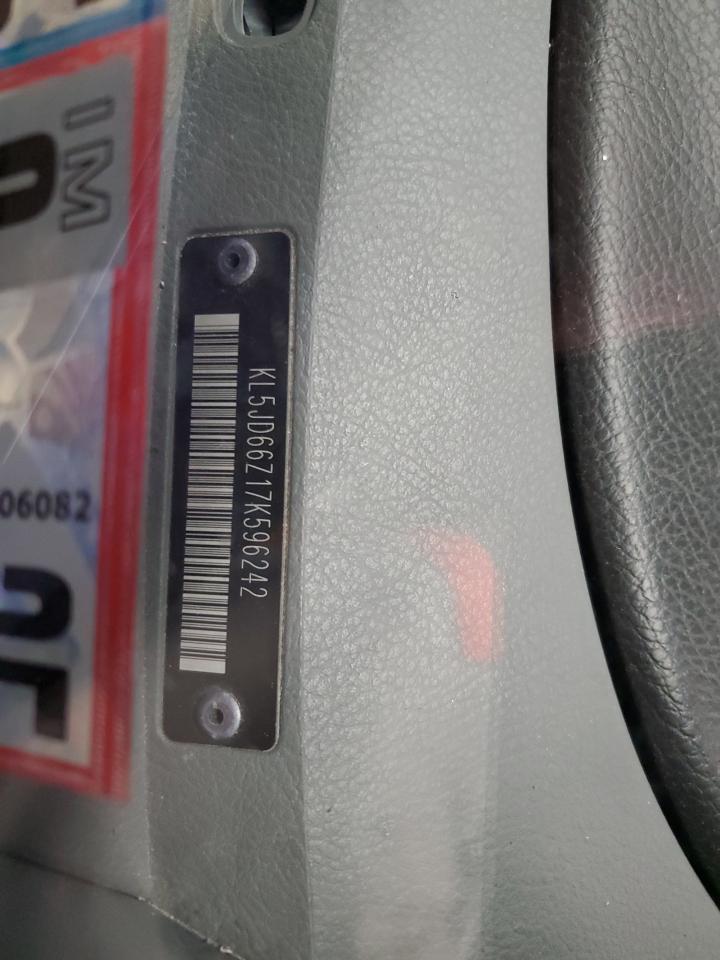2007 Suzuki Reno Base Blue vin: KL5JD66Z17K596242