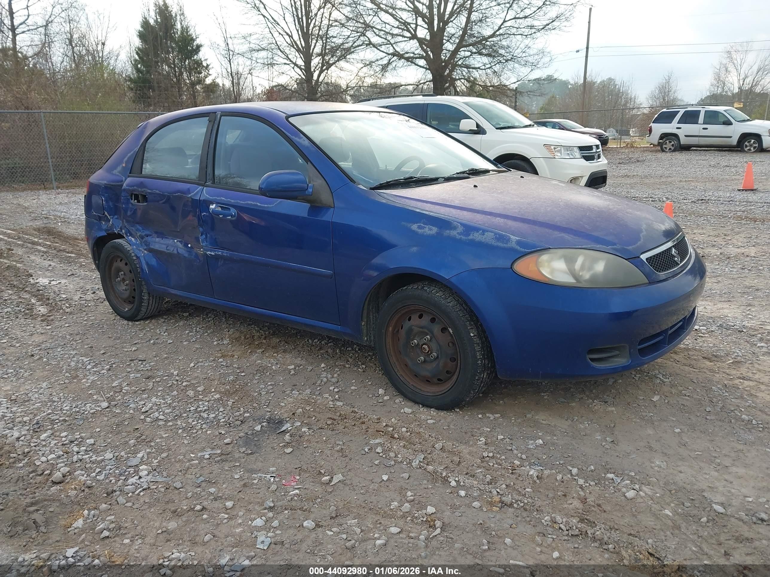 2007 Suzuki Reno   Синий vin: KL5JD66Z37K657767