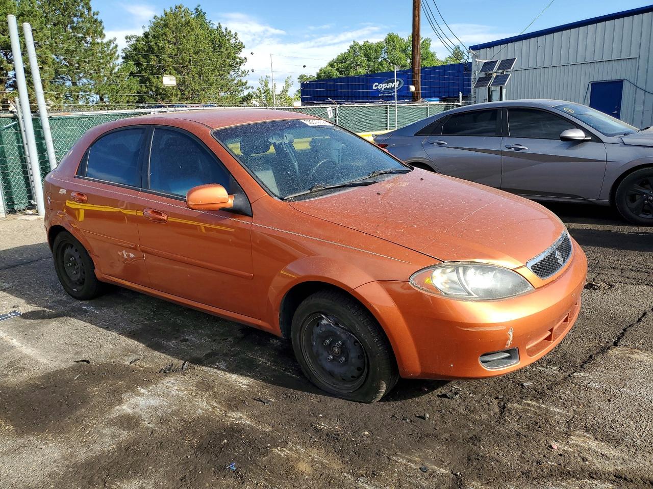 2007 Suzuki Reno Base Orange vin: KL5JD66Z47K556205