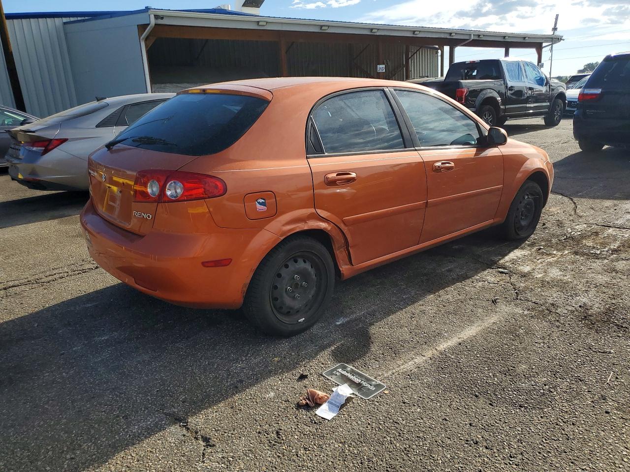 2007 Suzuki Reno Base Orange vin: KL5JD66Z47K556205