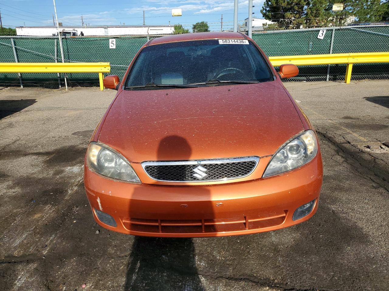 2007 Suzuki Reno Base Orange vin: KL5JD66Z47K556205