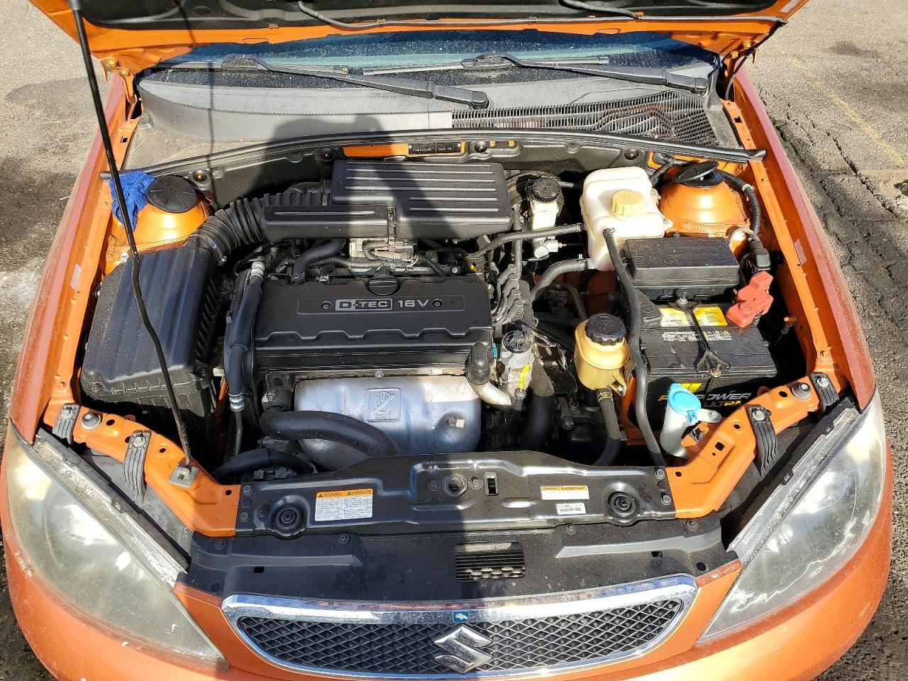 2007 Suzuki Reno Base Orange vin: KL5JD66Z47K556205
