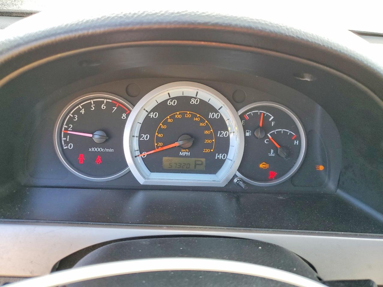 2007 Suzuki Reno Base Orange vin: KL5JD66Z47K556205
