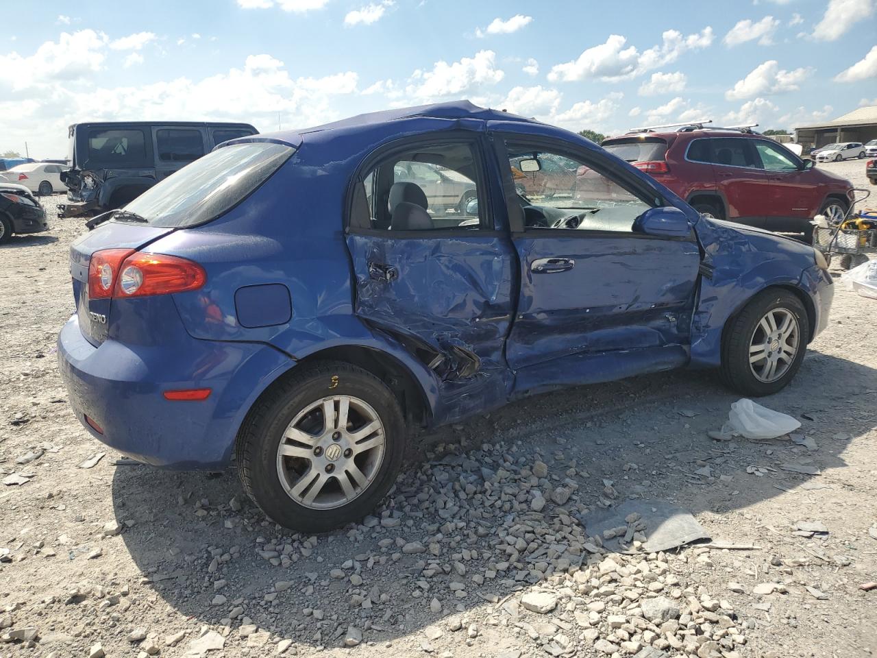 2007 Suzuki Reno Base Blue vin: KL5JD66Z57K609722