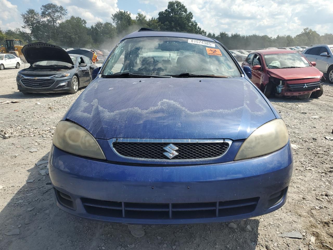 2007 Suzuki Reno Base Blue vin: KL5JD66Z57K609722
